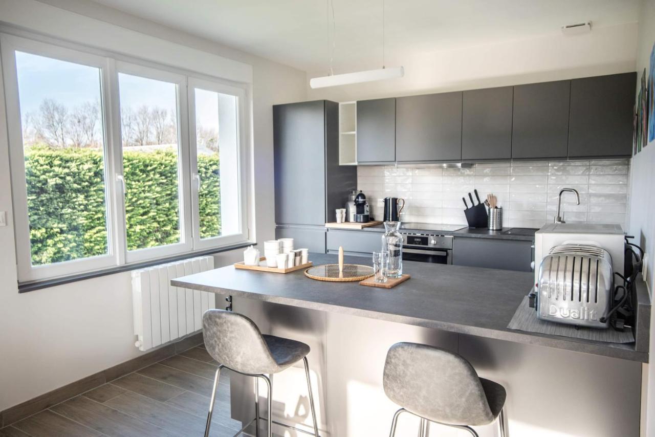 Passepierre villa rénovée à l'orée de la zone naturelle Groffliers Extérieur photo